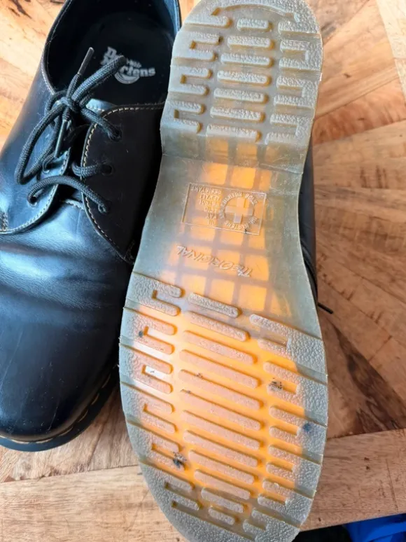 Dr. Martens 1461 Leder Schuhe Schwarz EU 47