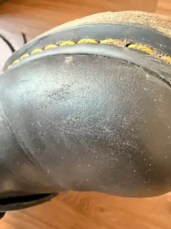Dr. Martens Boots Schwarz Leder Gr. 44 | Klassiker Schnürboots