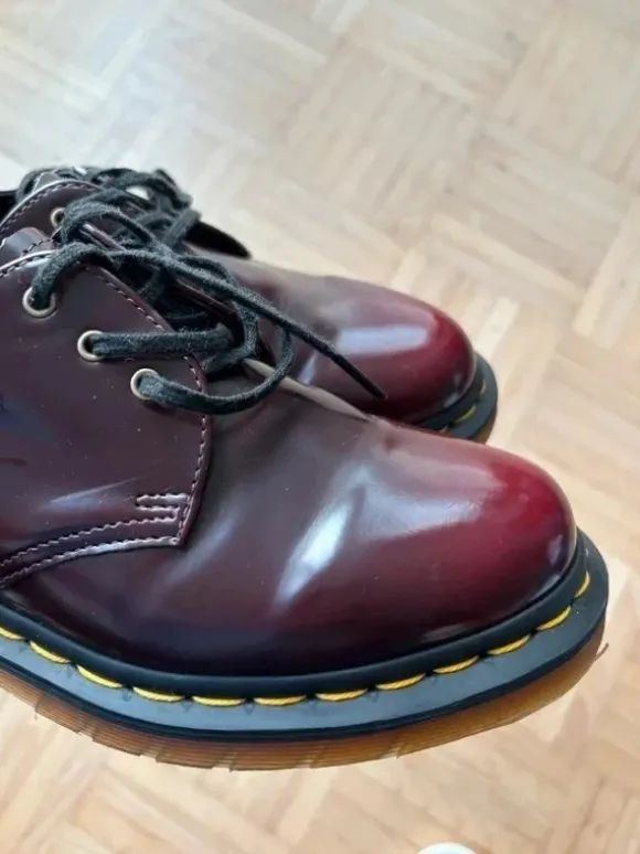 Dr. Martens Budapester 1461 Cherry red in Größe 38