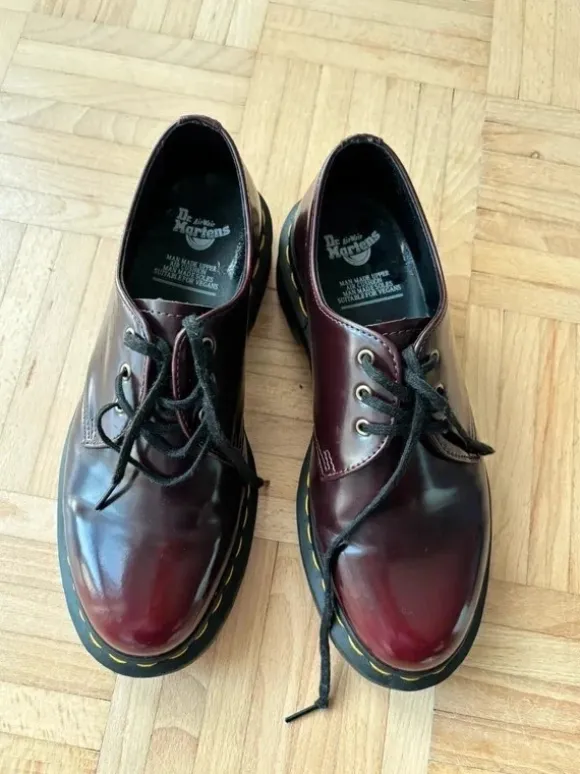 Dr. Martens Budapester 1461 Cherry red in Größe 38