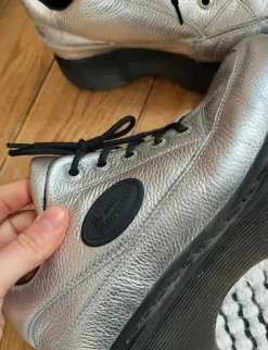 Dr. Martens chrom schnürschuh