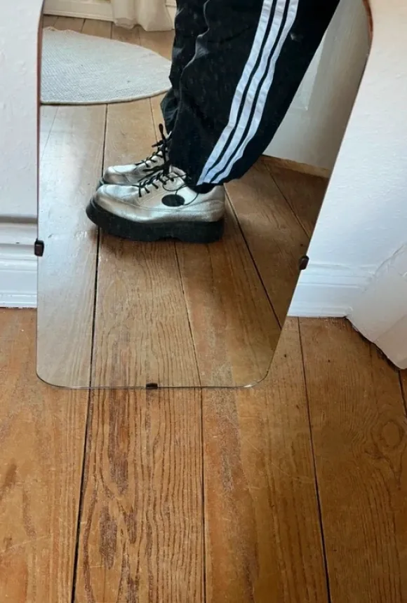 Dr. Martens chrom schnürschuh