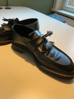 Dr. Martens Leder Loafer in schwarz