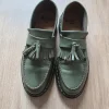 Dr. Martens Loafer (Adrian Tassel Loafer) in Khaki-Grün, sehr gute Qualität