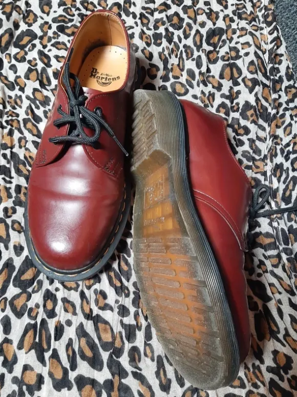 Dr.Martens, 3Loch, Bordeaux, Skingirl, Punk