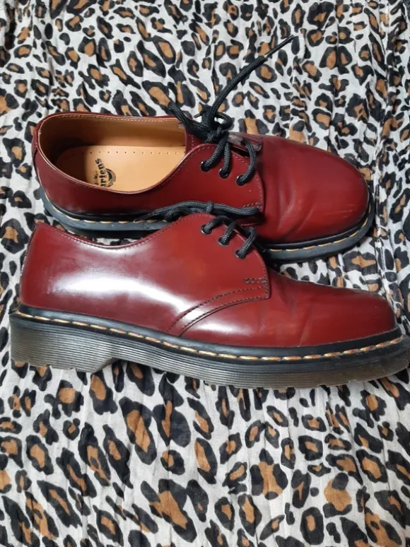 Dr.Martens, 3Loch, Bordeaux, Skingirl, Punk