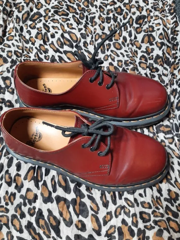 Dr.Martens, 3Loch, Bordeaux, Skingirl, Punk