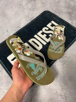 Ed Hardy Metal Logo Shoes Big Logo