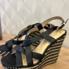 Edle Keilabsatz Sandalen