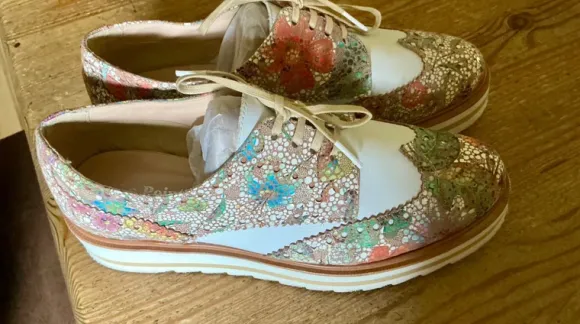 edle Leder - Loafer neuwertig Gr. 38, eher Gr. 39