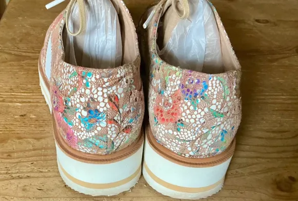 edle Leder - Loafer neuwertig Gr. 38, eher Gr. 39