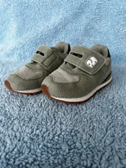 Elefanten Lauflernschuhe Gr. 21 – grün/braun