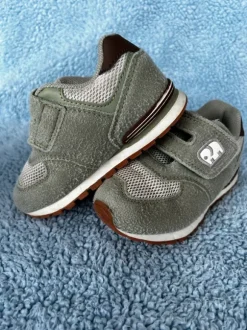 Elefanten Lauflernschuhe Gr. 21 – grün/braun