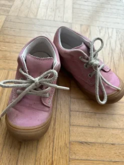 Elefanten Lauflernschuhe rosa Gr. 23 – echtes Leder
