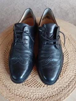 Elegante Gallus Herrenschuhe in Schwarz, Größe UK 9,5 (ca. EU 43–44)