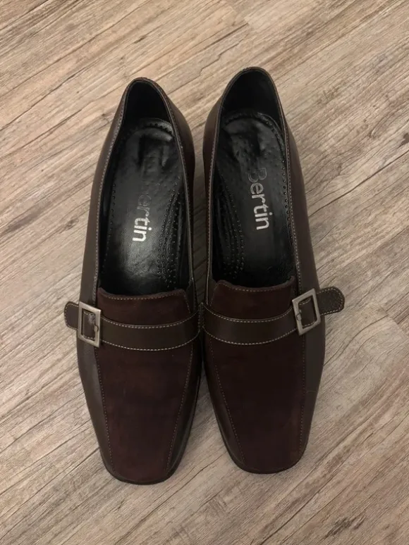Elegante Loafer Echtleder braun Bertin