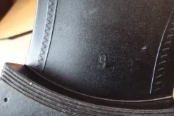 Elegante schwarze Schuhe, UK 9, Größe 43, MJohn