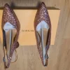 Elegante und bequeme altrosa Schuhe mit Riemen