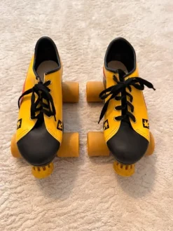 80er Retro Rollschuhe Sunrunners Made in USA Gr.7
