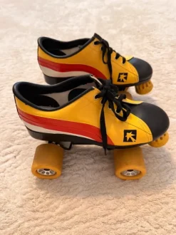 80er Retro Rollschuhe Sunrunners Made in USA Gr.7