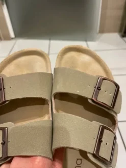 Ernstings/Gina aktuelle Sandalen Khaki Gr 40