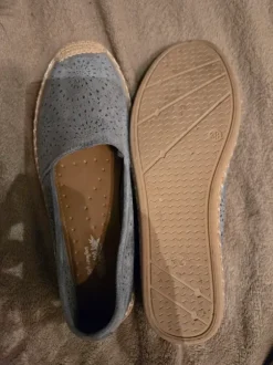 Espadrille bleu clair taille 38