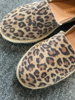 Espadrille im Leoprint