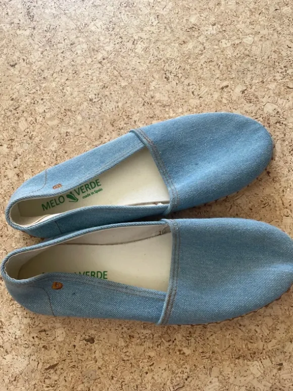 Espadrilles in blau