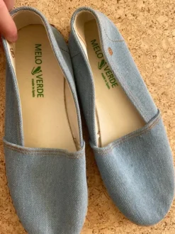 Espadrilles in blau