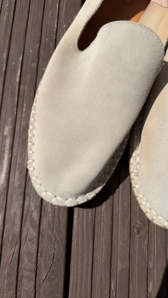 Espadrilles Leder