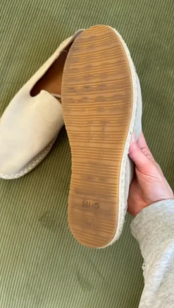 Espadrilles Leder