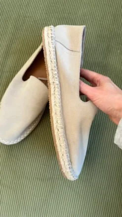 Espadrilles Leder