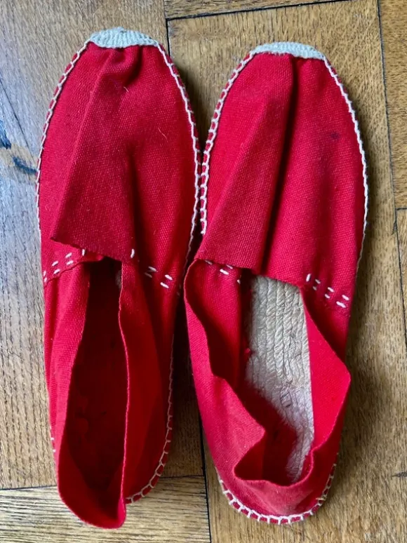 Espadrilles rot