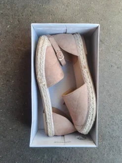 Espadrilles taupe, maat 40