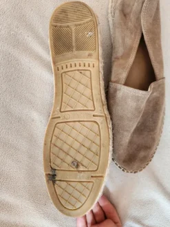 Espandrij - Espandrilles Herren Gr. 46 beige