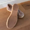 Espandrille Plateau Wildleder beige