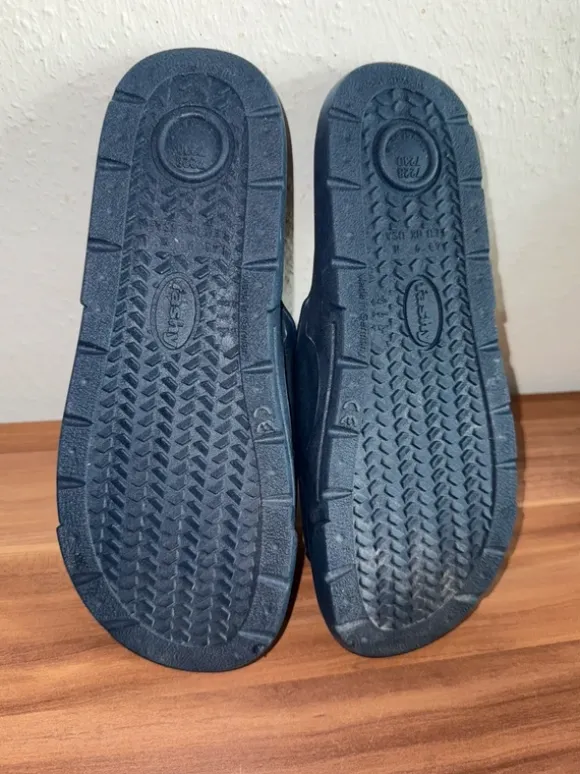 Fashy Badeschuhe / Pantoletten Gr. 43 dunkelblau