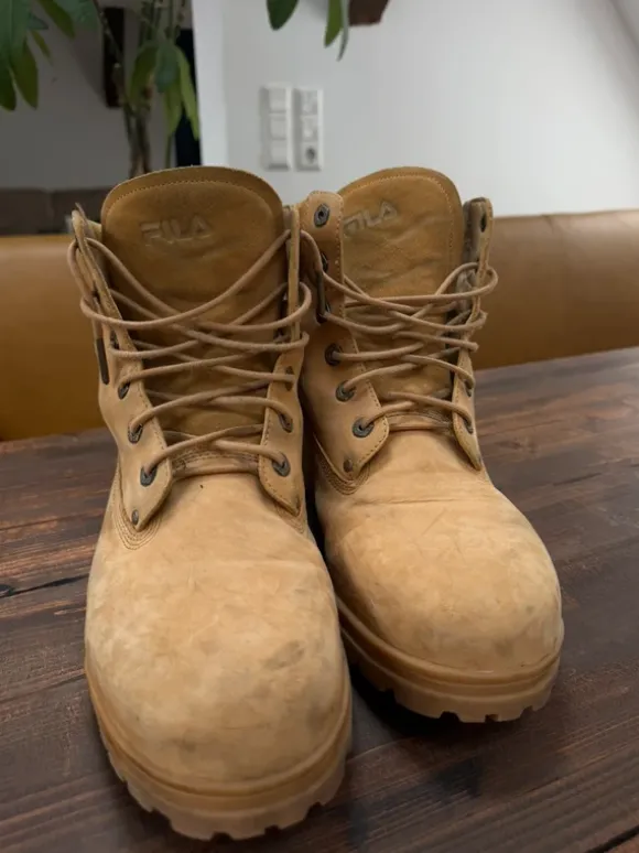 Fila Herren-Boots in Camel – sehr guter Zustand
