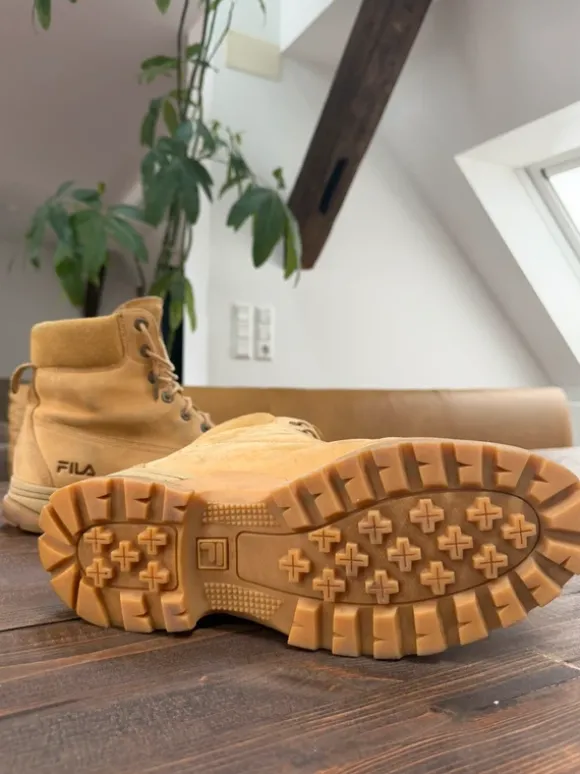 Fila Herren-Boots in Camel – sehr guter Zustand
