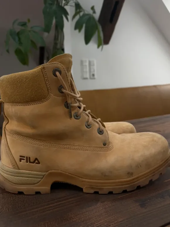 Fila Herren-Boots in Camel – sehr guter Zustand