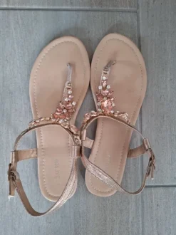 Flache Sandalette Flip Flop