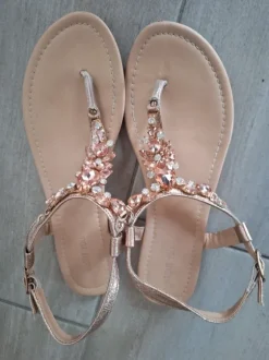 Flache Sandalette Flip Flop