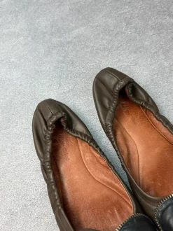 Flip flop see by chloé ballerinas / leather / vintage 90s-00s / size 39 / original