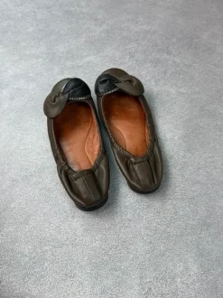 Flip flop see by chloé ballerinas / leather / vintage 90s-00s / size 39 / original