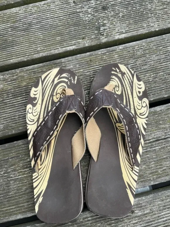 FlipFlops Herren H&M - Gr. 42 - braun
