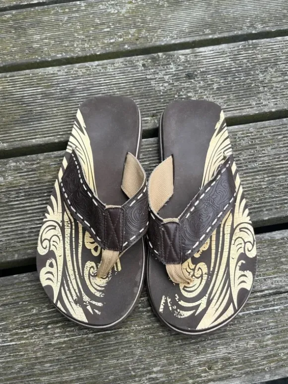 FlipFlops Herren H&M - Gr. 42 - braun