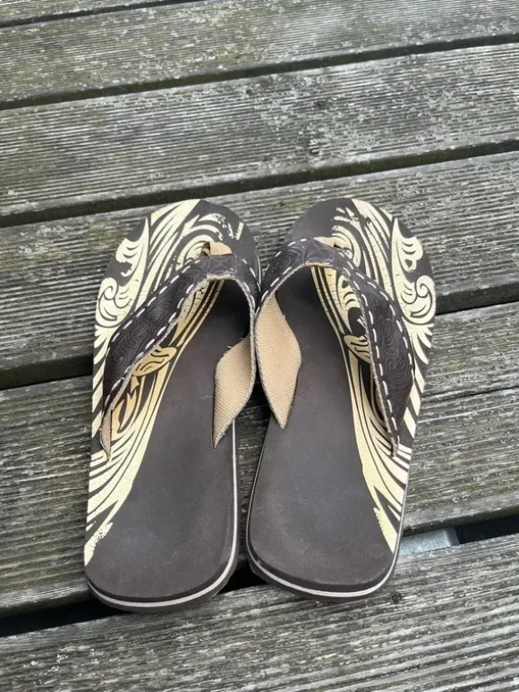 FlipFlops Herren H&M - Gr. 42 - braun