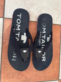 Flipflops Tommy Hilfiger Gr.40/41 dunkelblau Zehentreter Sandalen