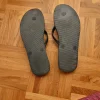 Flower Flip-Flops schwarz blau, Lotus