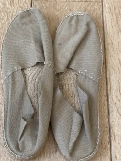 Franse espadrilles – handgemaakt